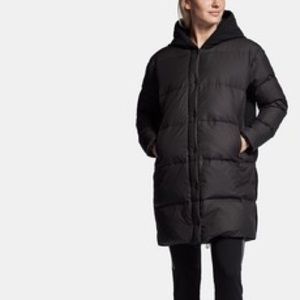 Y/OSEMITE MIXED MEDIA PUFFER COAT